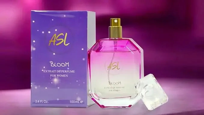 ASL Bloom Long-Lasting Perfume for Women – Elegant Floral & Sweet Eau de Parfum 100ml ASL