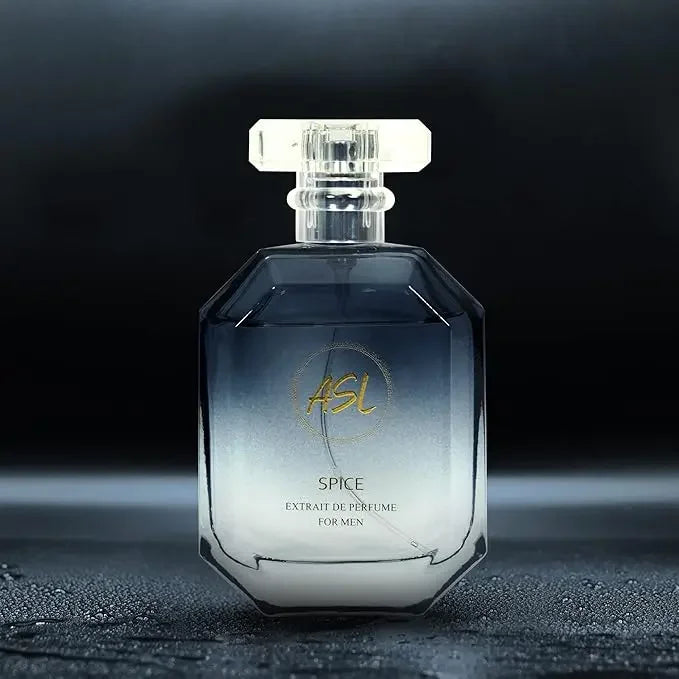 ASL Spice Long-Lasting Perfume for Men – Sweet & Spicy Woody Citrus Eau de Parfum 100ml ASL