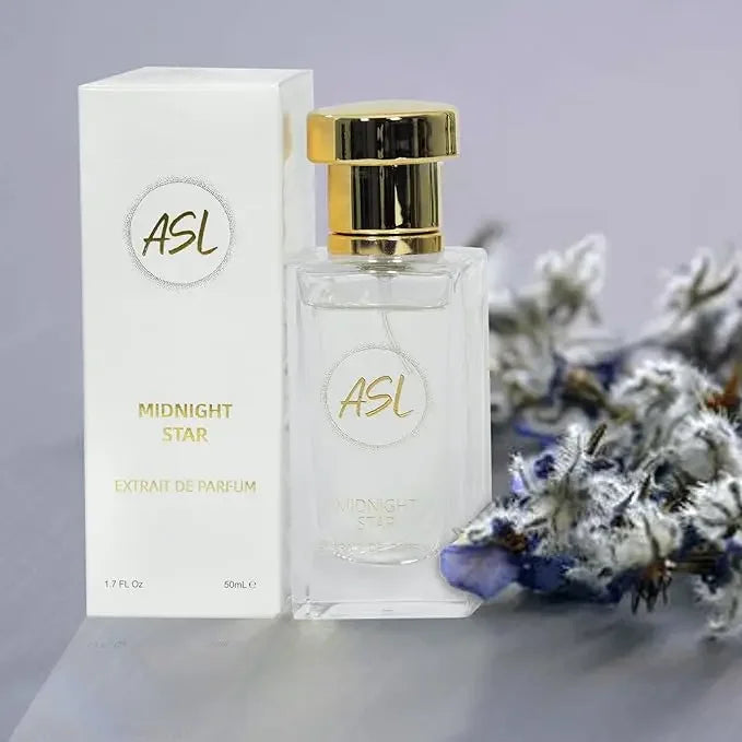 ASL Midnight Star Long-Lasting Unisex Perfume – Eau de Parfum 50ml for Men & Women ASL