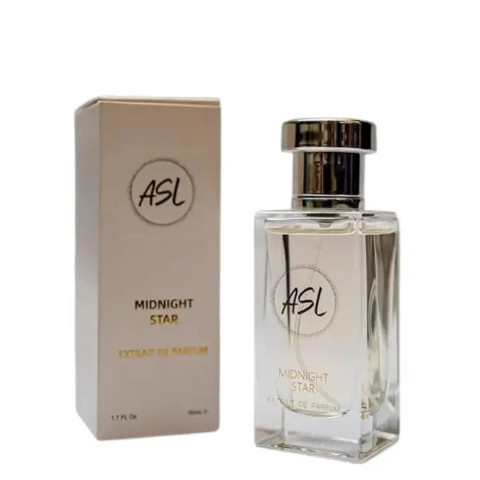ASL Midnight Star Long-Lasting Unisex Perfume – Eau de Parfum 50ml for Men & Women ASL