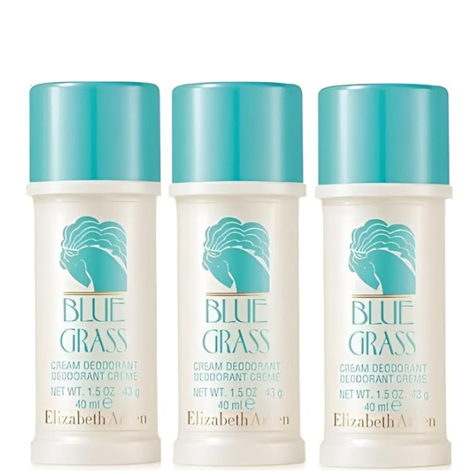 Blue Grass Women’s Deodorant Stick Cream – 1.5 Oz (3 Pack), Fresh & Smooth Care