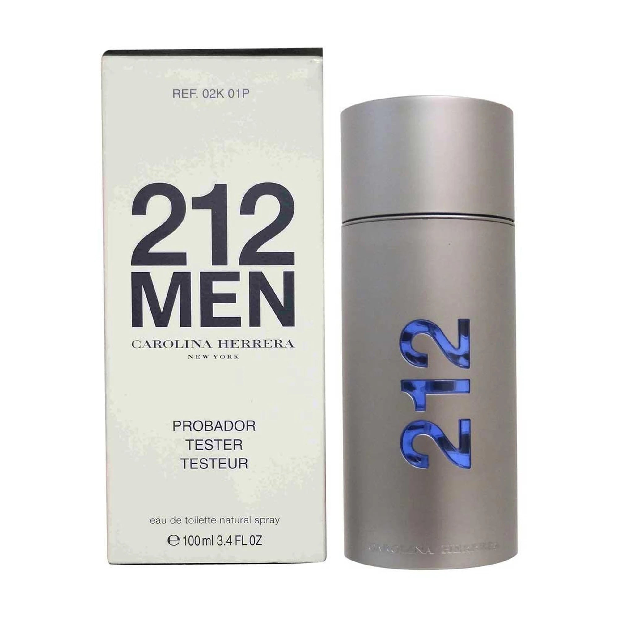 Carolina Herrera 212 Tester 3.4 Eau de Toilette Spray for Men
