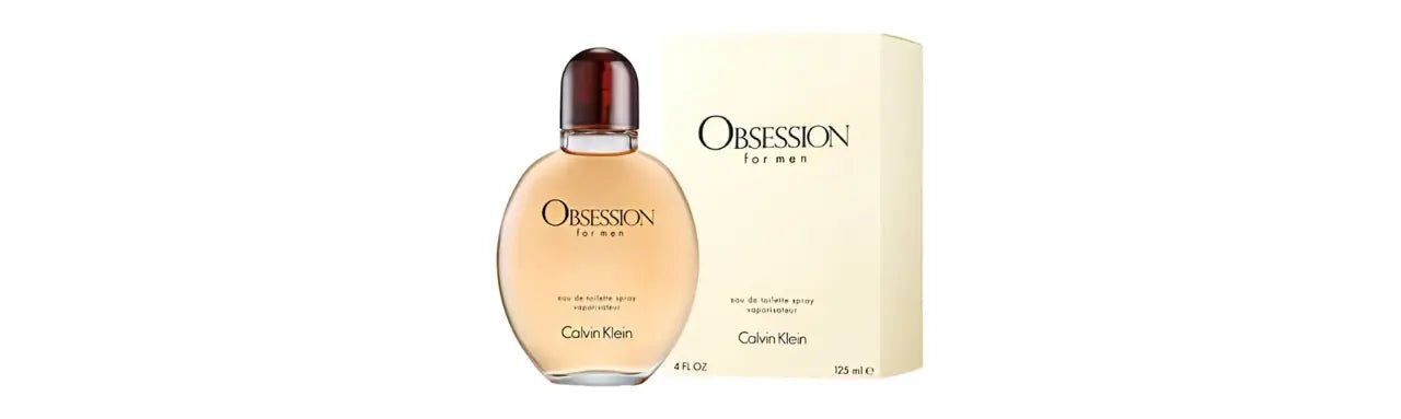 CK Obsession Men Eau de Toilette – Long-Lasting Amber Perfume Lasting Perfume