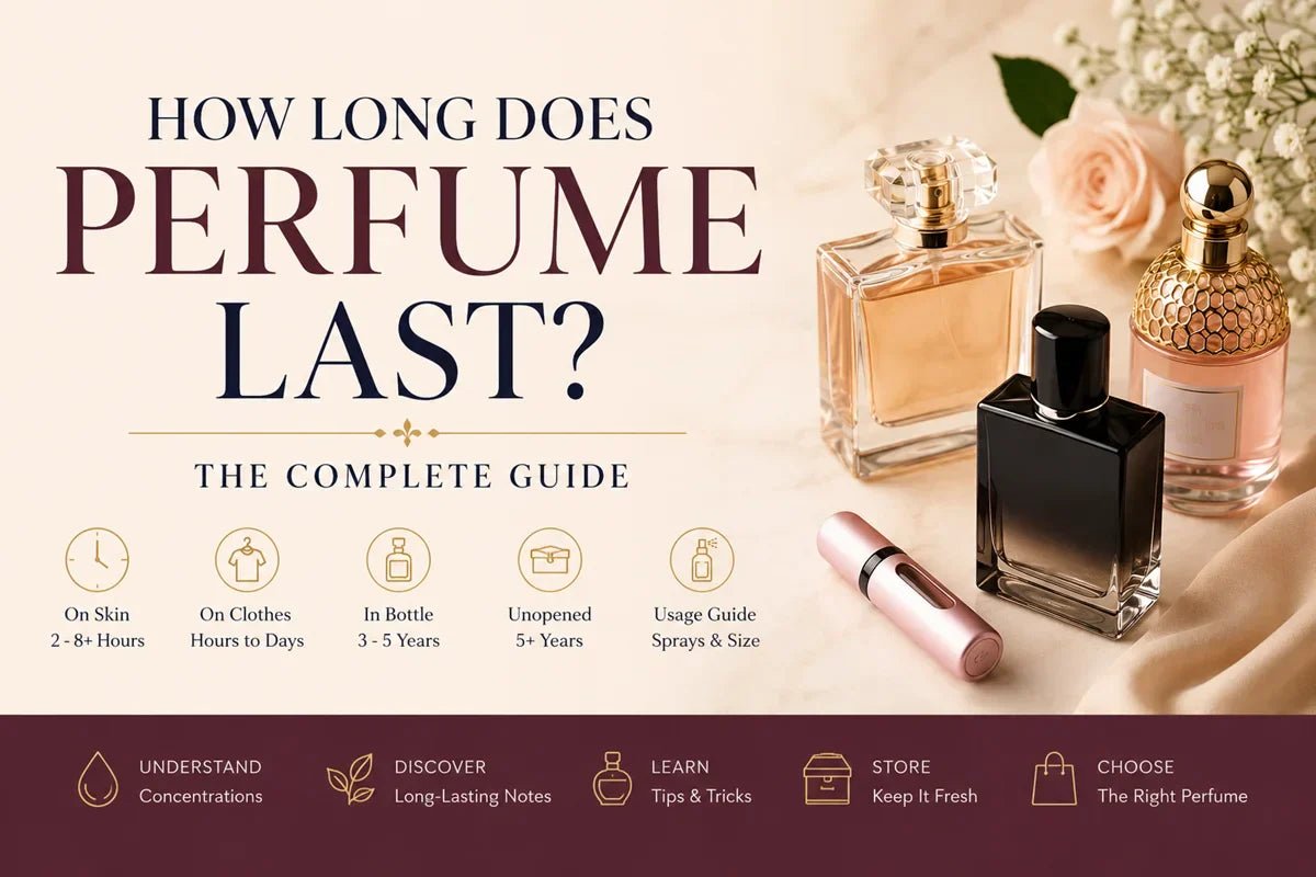 How Long Does Perfume Last? Skin, Clothes, Bottle Life & Tips Lasting Perfume