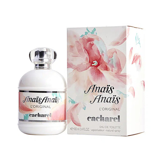 Cacharel Anais Anais Eau de Toilette – Floral Green Fragrance for Women, Notes of White Lily & Musk