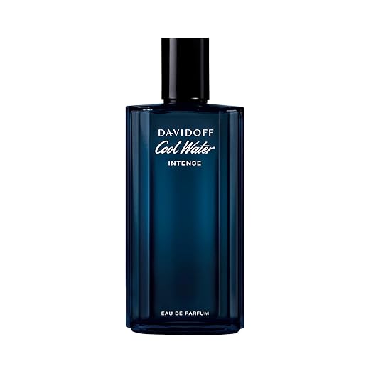 Davidoff Cool Water Eau de Parfum Intense for Men – Long-Lasting Ambery Cologne with Green Mandarin & Coconut Water Notes