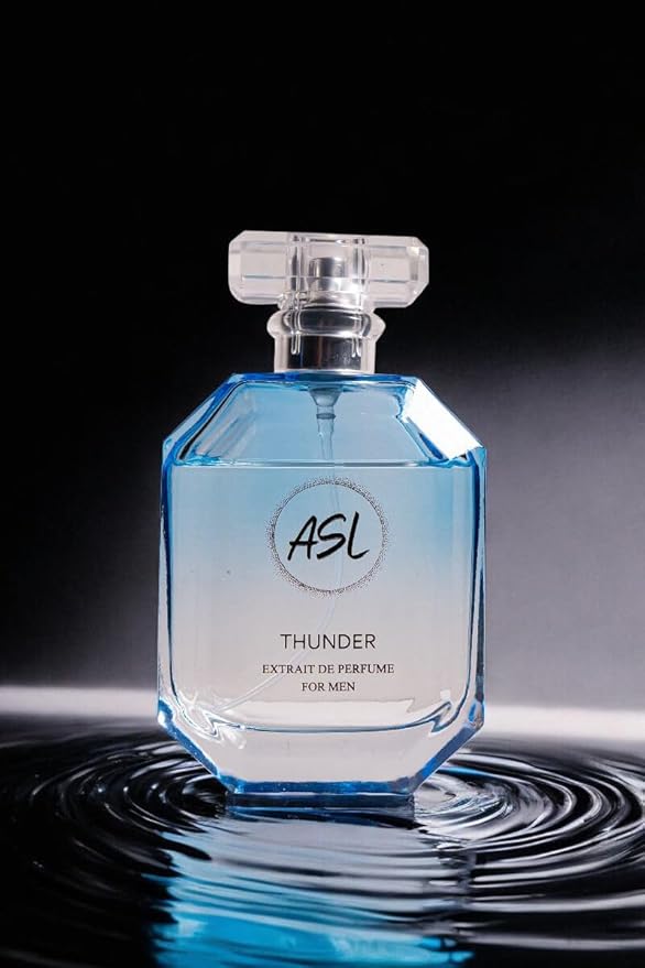 ASL Thunder Extrait de Parfum for Men – 100ml Long Lasting Sweet & Sensual Cologne, Modern Floral Spicy Perfume, Hypoallergenic Men’s Fragrance for Daily Wear and Special Occasions