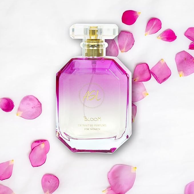 ASL Bloom Extrait de Parfum – 100ml Women’s Perfume with Elegant Floral & Sweet Notes