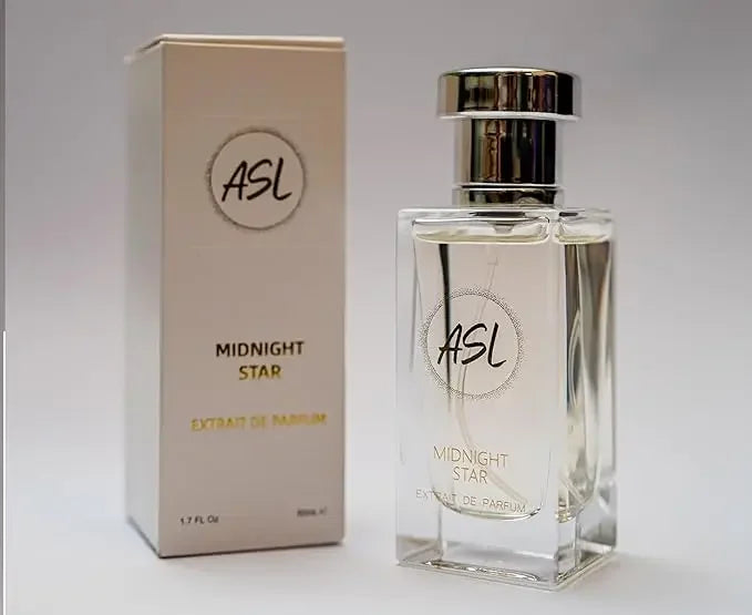 ASL Midnight Star Long-Lasting Unisex Perfume – Eau de Parfum 50ml for Men & Women ASL