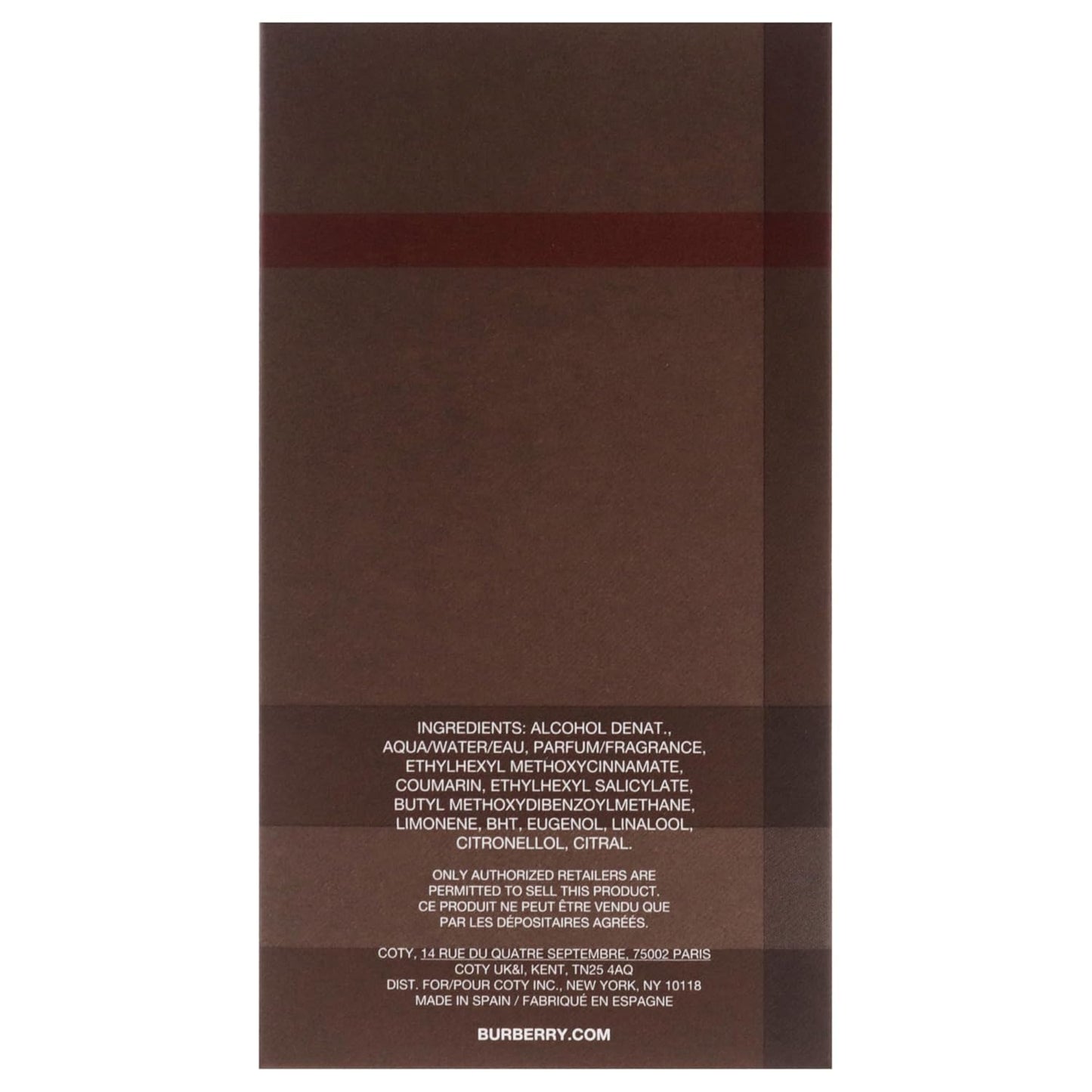 Burberry London Perfume for Men – Eau de Toilette, Woody Spicy Fragrance, 3.4 oz