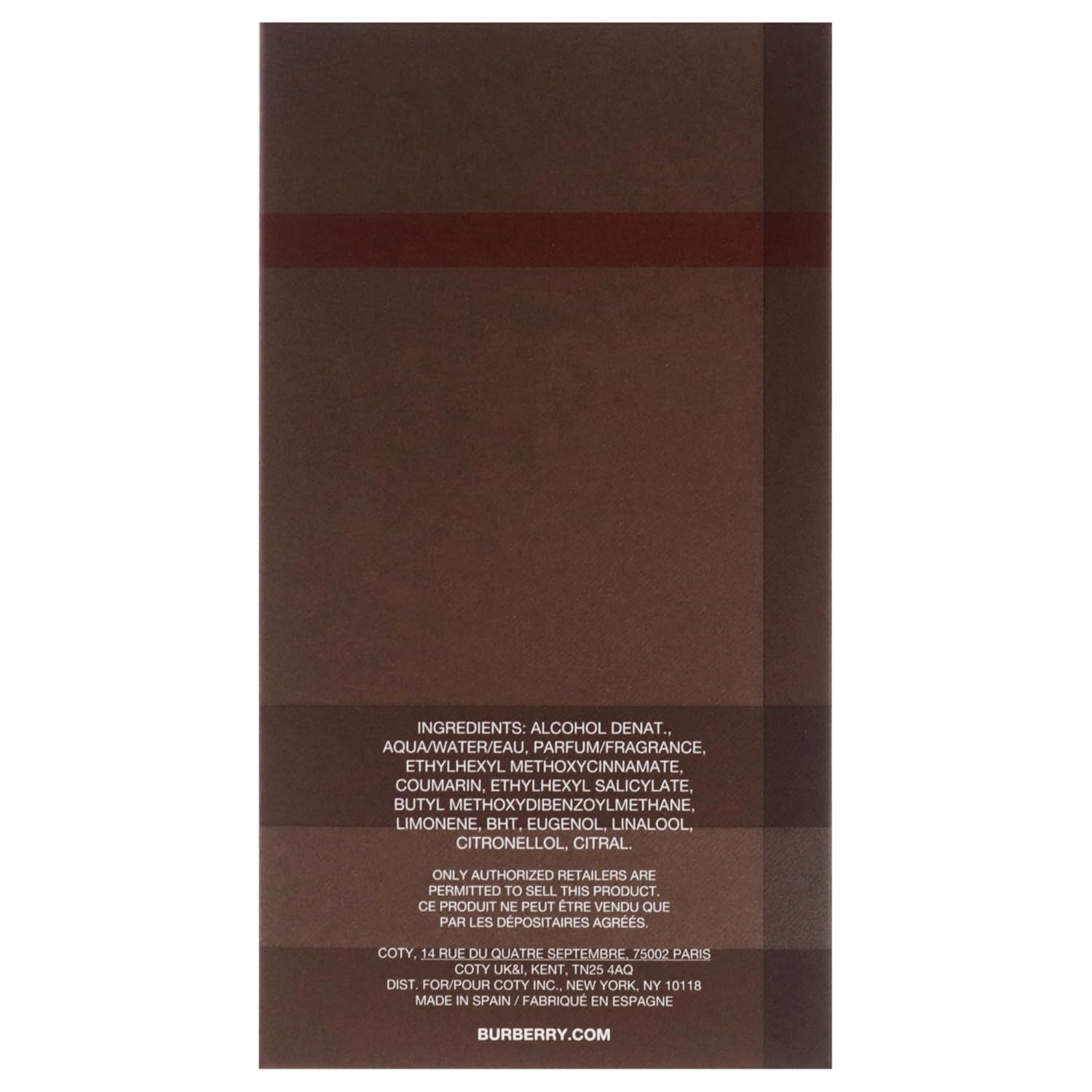 Burberry London Long-Lasting Cologne for Men – Woody Spicy Eau de Toilette 3.4 oz Burberry