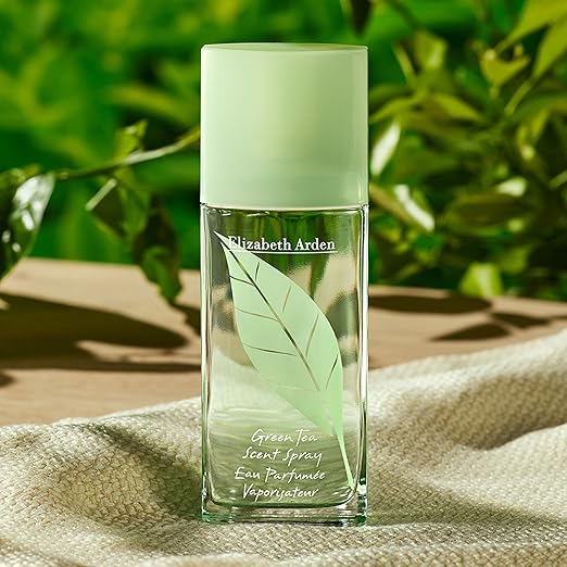 Elizabeth Arden Green Tea Eau de Toilette for Women – Refreshing Perfume with Bergamot, Tea & Oakmoss Notes, Fresh & Floral Fragrance