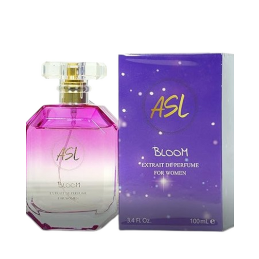 ASL Bloom Extrait de Parfum – 100ml Women’s Perfume with Elegant Floral & Sweet Notes