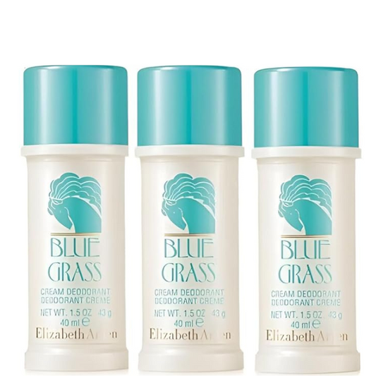 Blue Grass Women’s Deodorant Stick Cream – 1.5 Oz (3 Pack), Fresh & Smooth Care