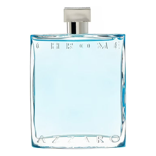 Azzaro Chrome Eau de Toilette for Men – Fresh Aquatic Cologne with Citrus, Woody & Musky Notes, Bergamot Scent, Classic Summer Fragrance