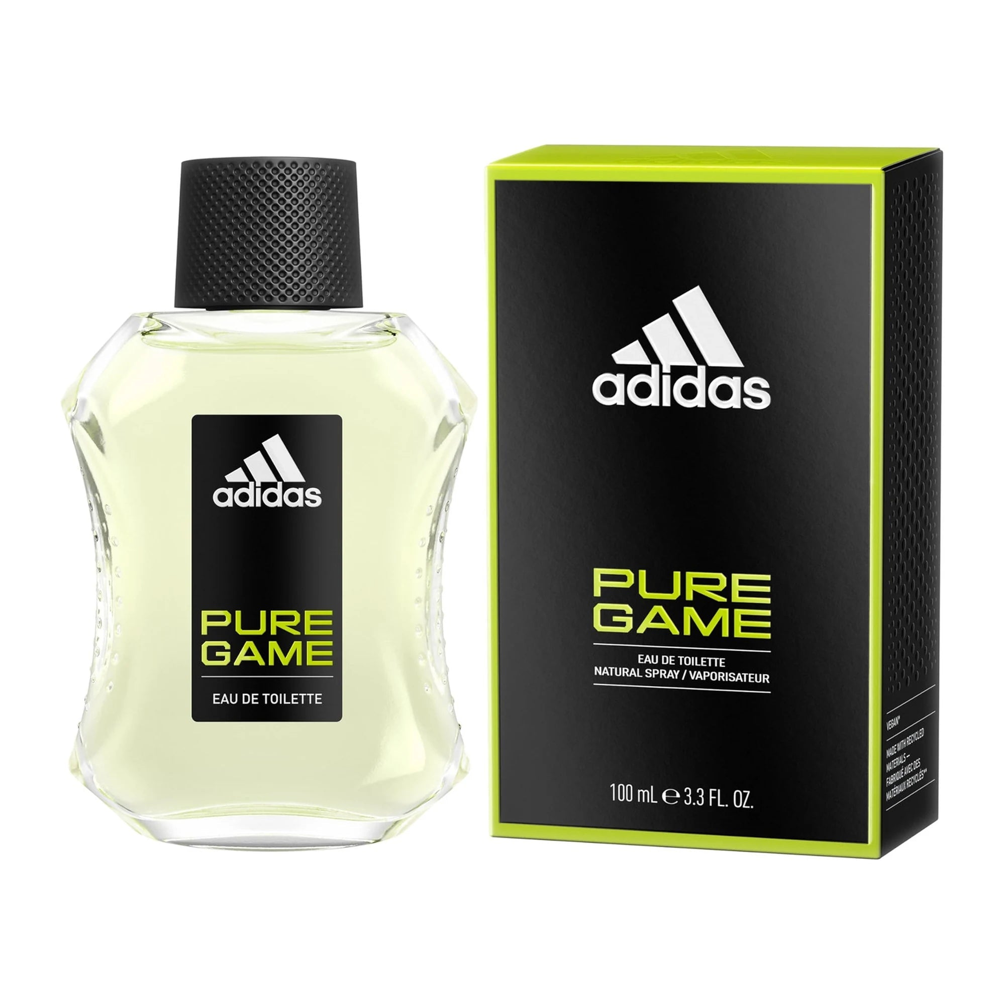 Adidas Pure Game 3.3 Eau de Toilette Spray for Men