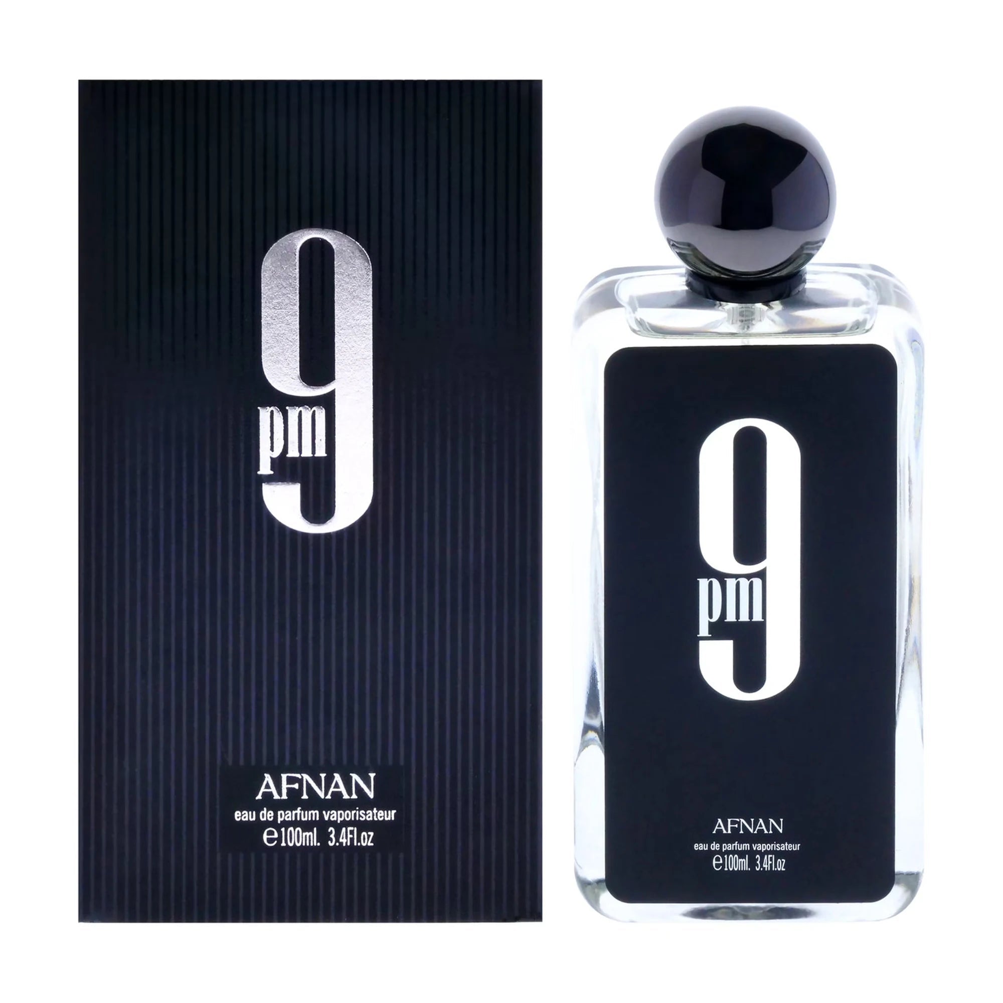 Afnan 9 Pm 3.4 Eau de Parfum Spray for Men