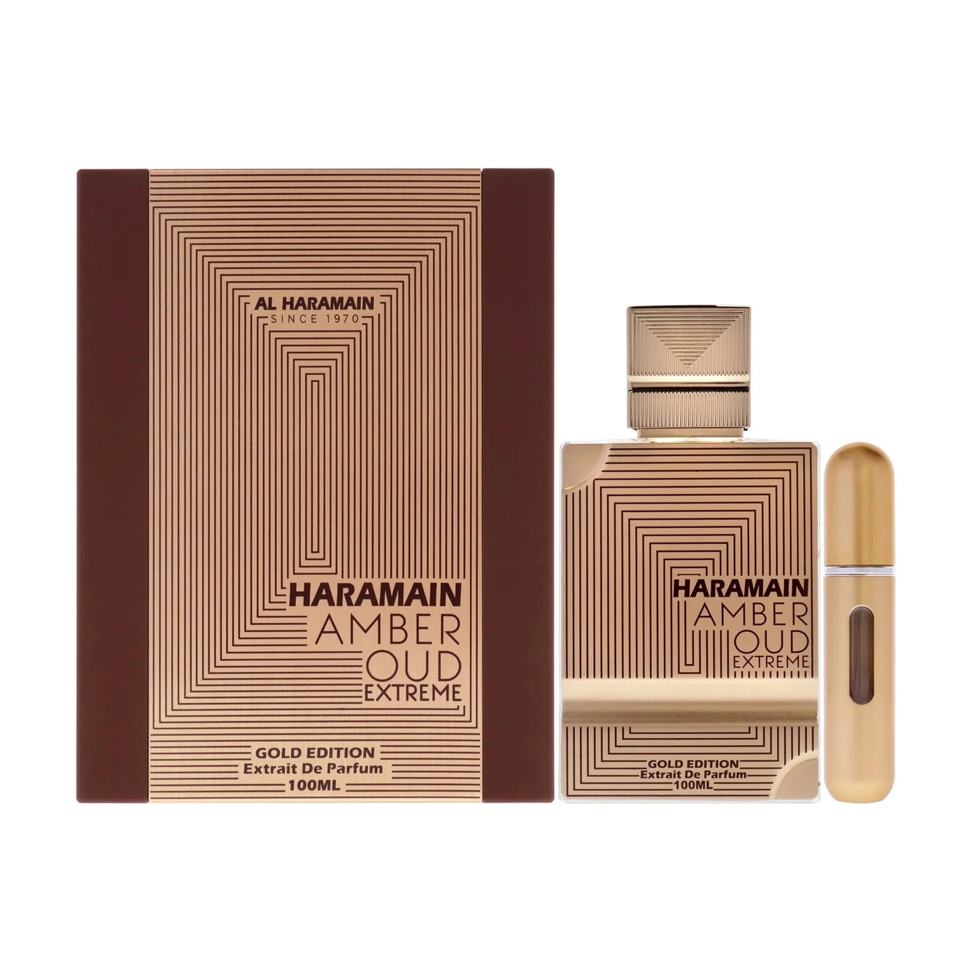 Al Haramain Amber Oud Extreme Gold Edition 3.4 Extrait de Parfum Spray for Unisex