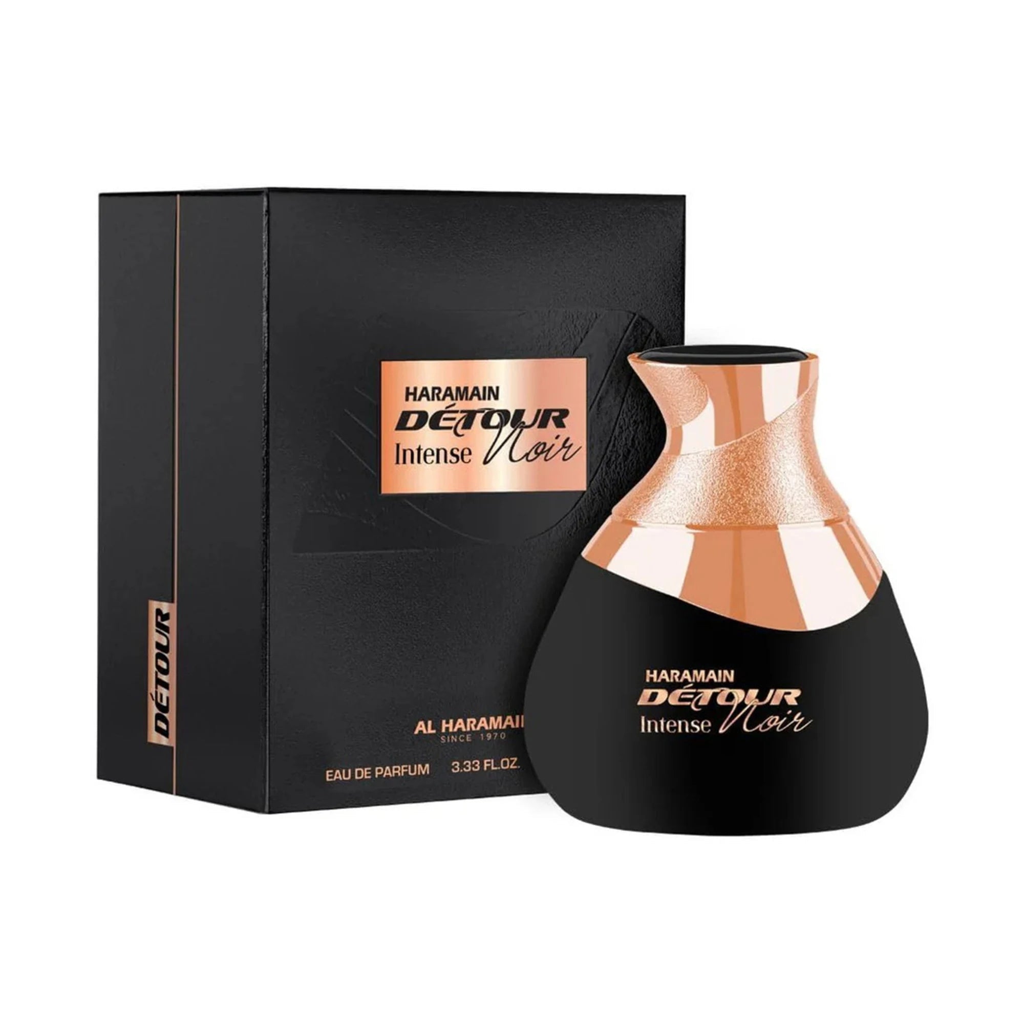 Al Haramain Detour Noir Intense 3.4 Eau de Parfum Spray for Unisex