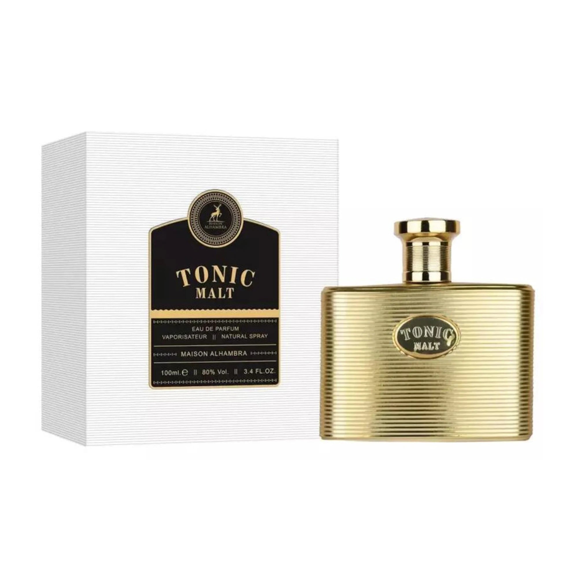 Alhambra Tonic Malt 3.4 Eau de Parfum Spray for Unisex