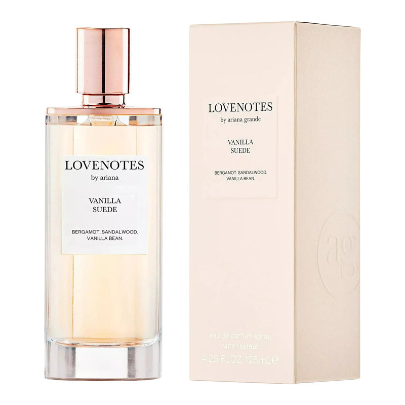 Ariana Grande Lovenotes Vanilla Suede 4.25 Eau de Parfum Spray for Women