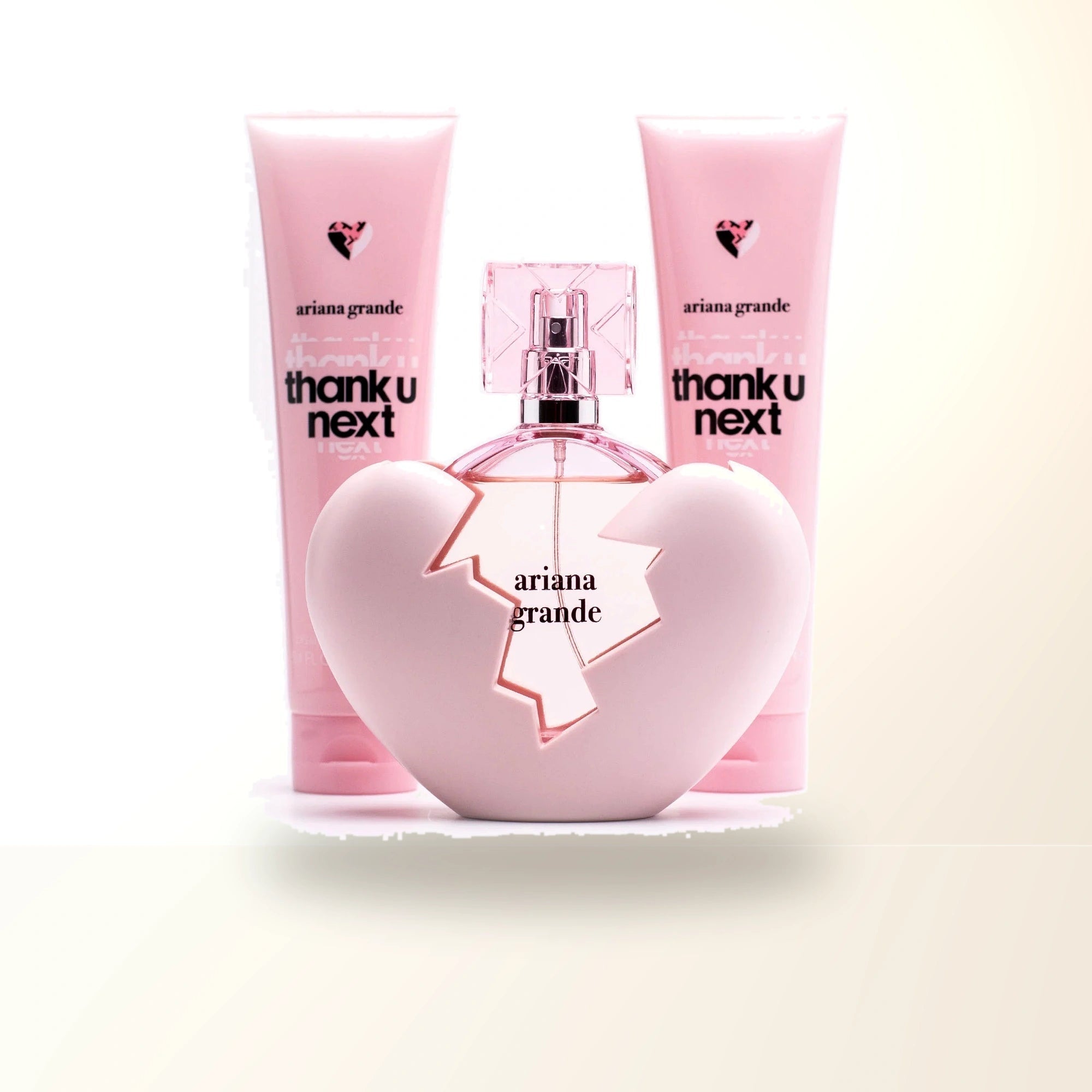 Ariana Grande Thank U Next 3 Pcs Set For Women: 3.4 Eau De Parfum Spray + 3.4 Bath And Shower Gel + 3.4 Body Souffle main product image