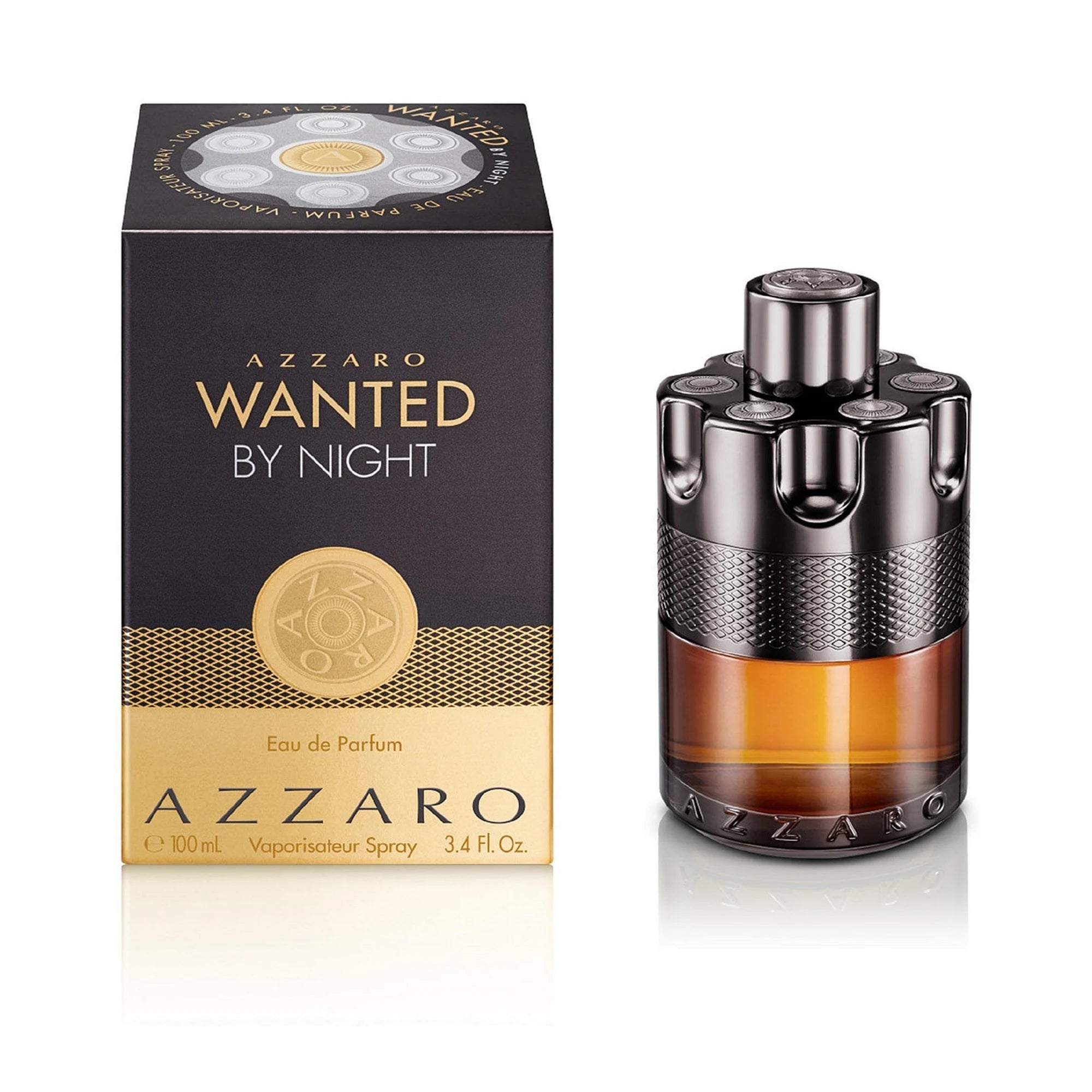 Azzaro Wanted Night 3.4 Eau de Parfum Spray for Men