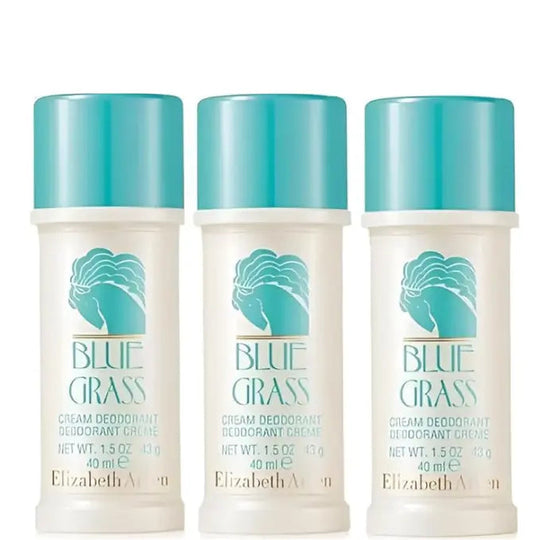Blue Grass Long-Lasting Deodorant Cream for Women – Fresh & Smooth, 3 Pack (1.5 Oz Each) Generic Blue Grass