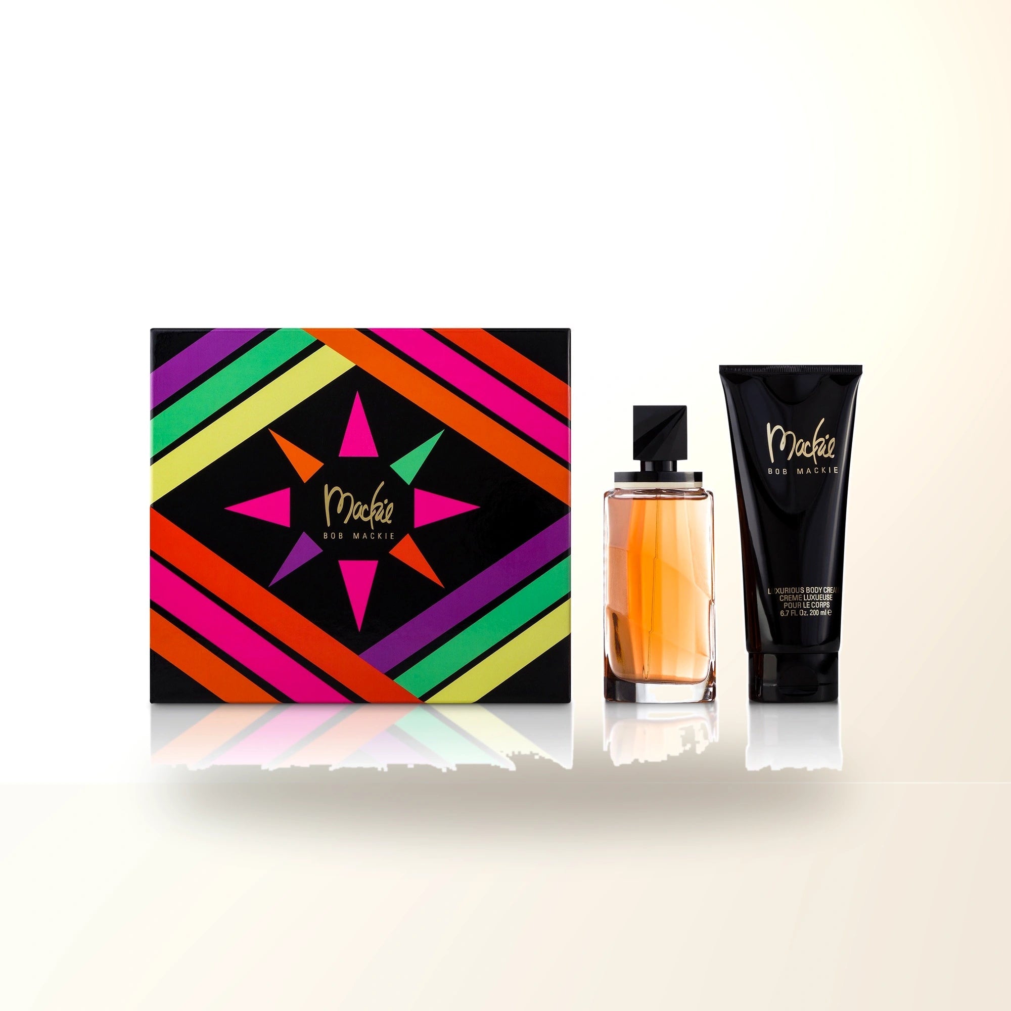 Bob Mackie 2 Pcs Set For Women: 3.4 Eau De Toilette Spray + 6.7 Body Cream main product image