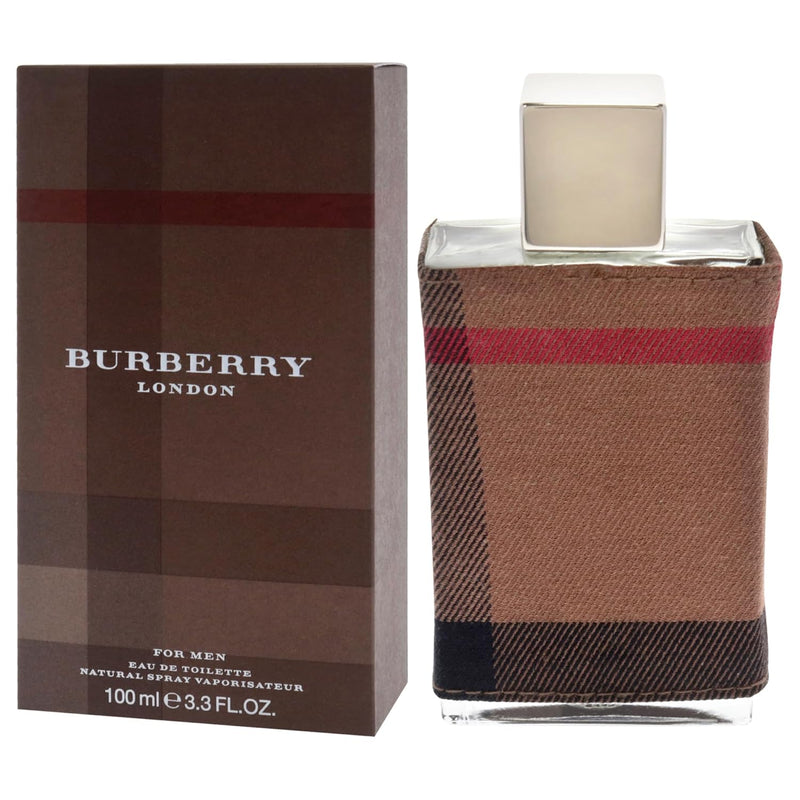 Burberry London Long-Lasting Cologne for Men – Woody Spicy Eau de Toilette 3.4 oz Burberry