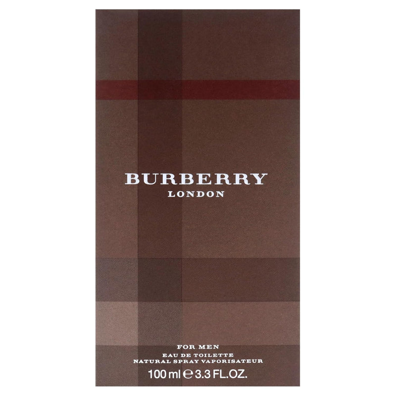 Burberry London Long-Lasting Cologne for Men – Woody Spicy Eau de Toilette 3.4 oz Burberry