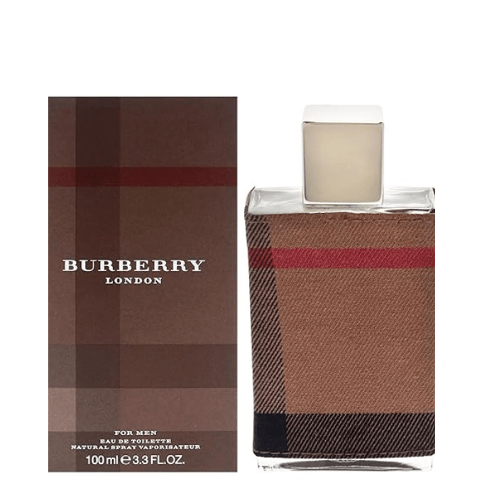 Burberry London Long-Lasting Cologne for Men – Woody Spicy Eau de Toilette 3.4 oz Burberry