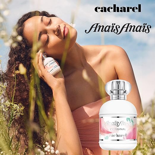 Cacharel Anais Anais Long-Lasting Perfume for Women – Floral Green Eau de Toilette with White Lily & Musk Cacharel