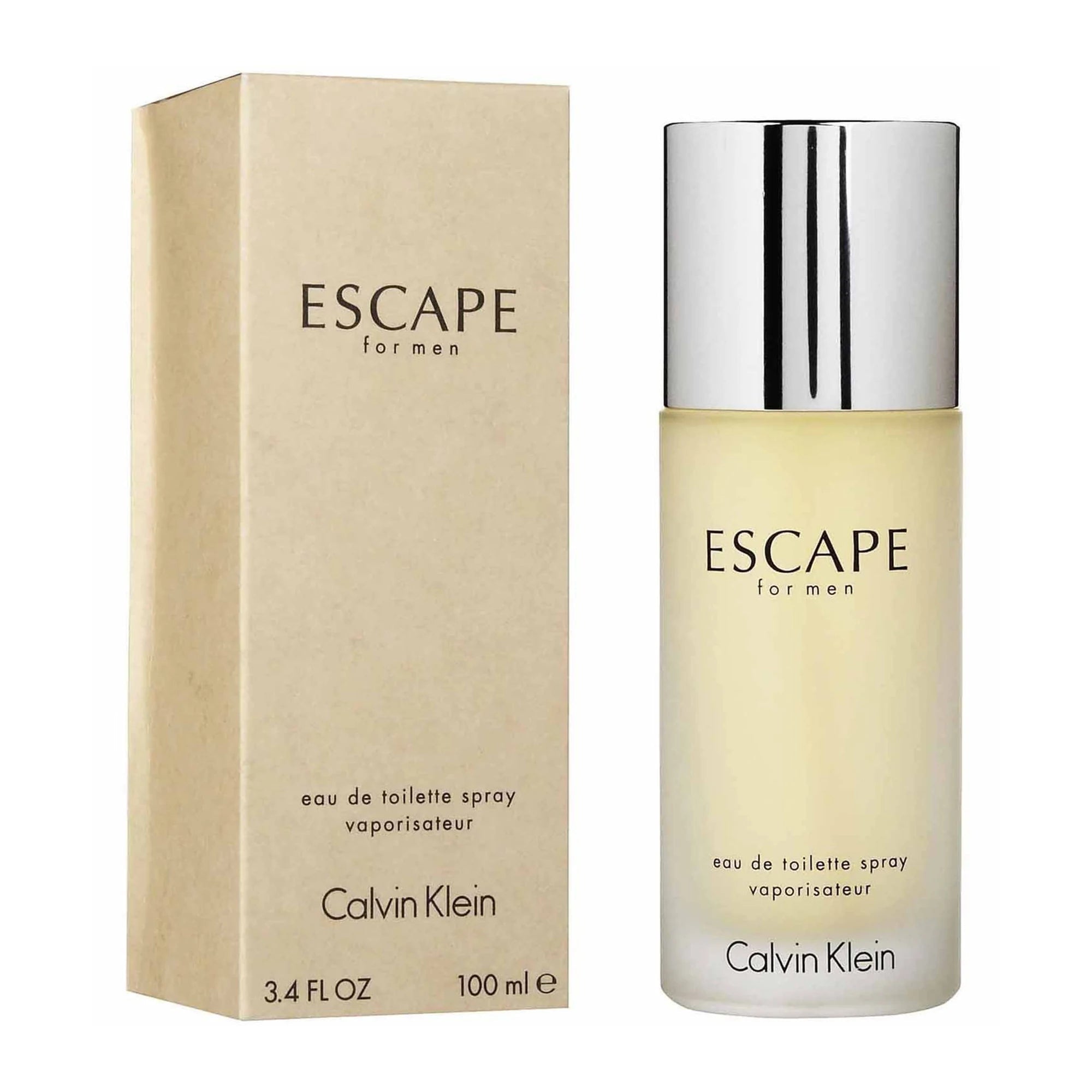 Calvin Klein Escape 3.4 Eau de Toilette Spray for Men