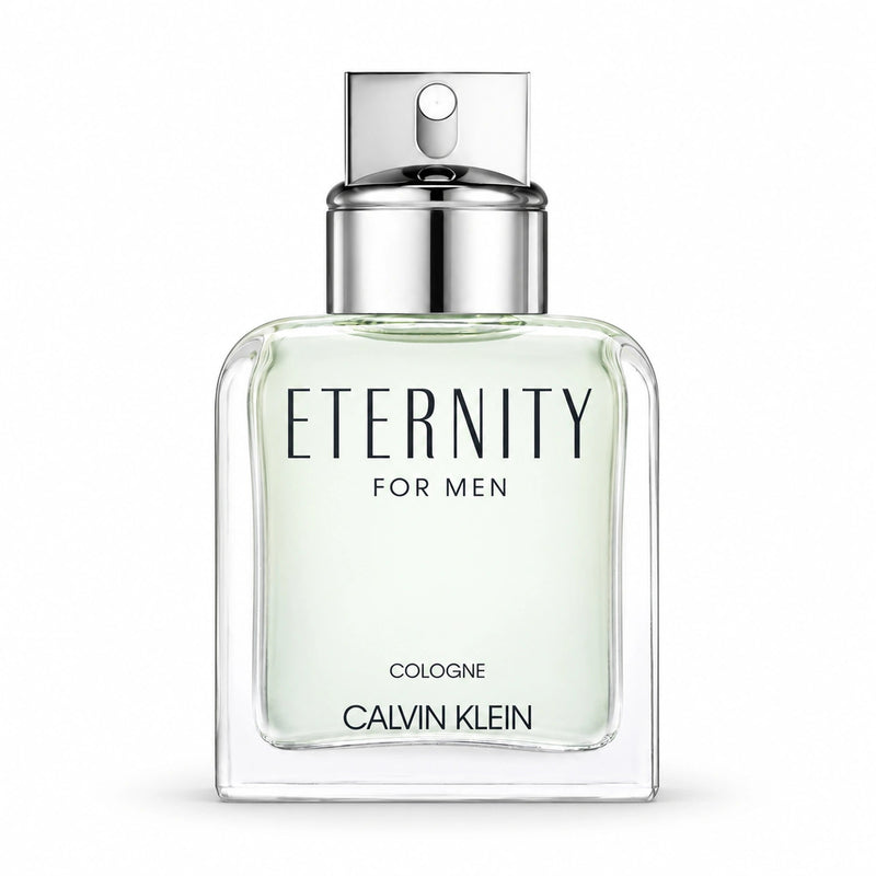 Calvin Klein Eternity Cologne eau de toilette 100ml bottle on a white background