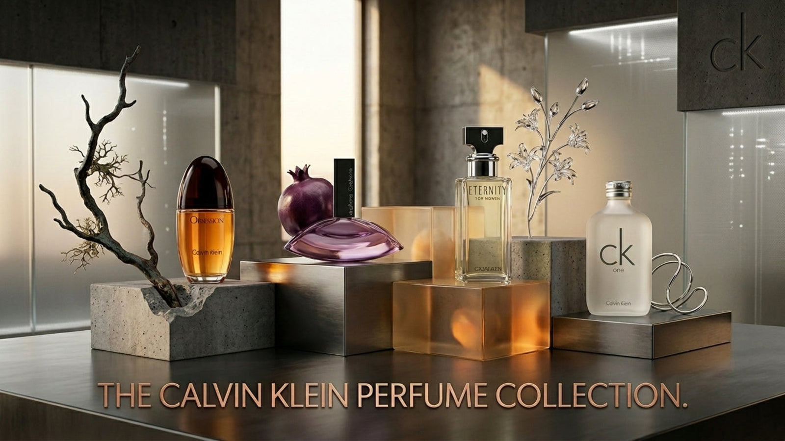 Shop Calvin Klein perfume collection with long-lasting luxury fragrances