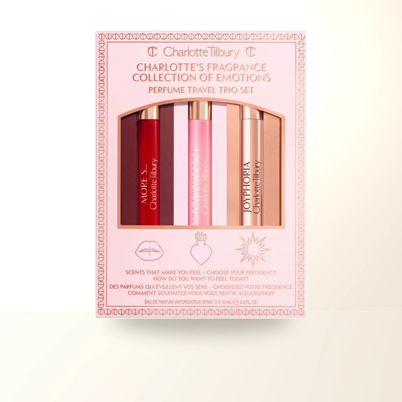 Charlotte Tilbury 3 * 0.3 Eau De Parfum Spray Set: More Sex + Love Frequency + Joyphoria main product image