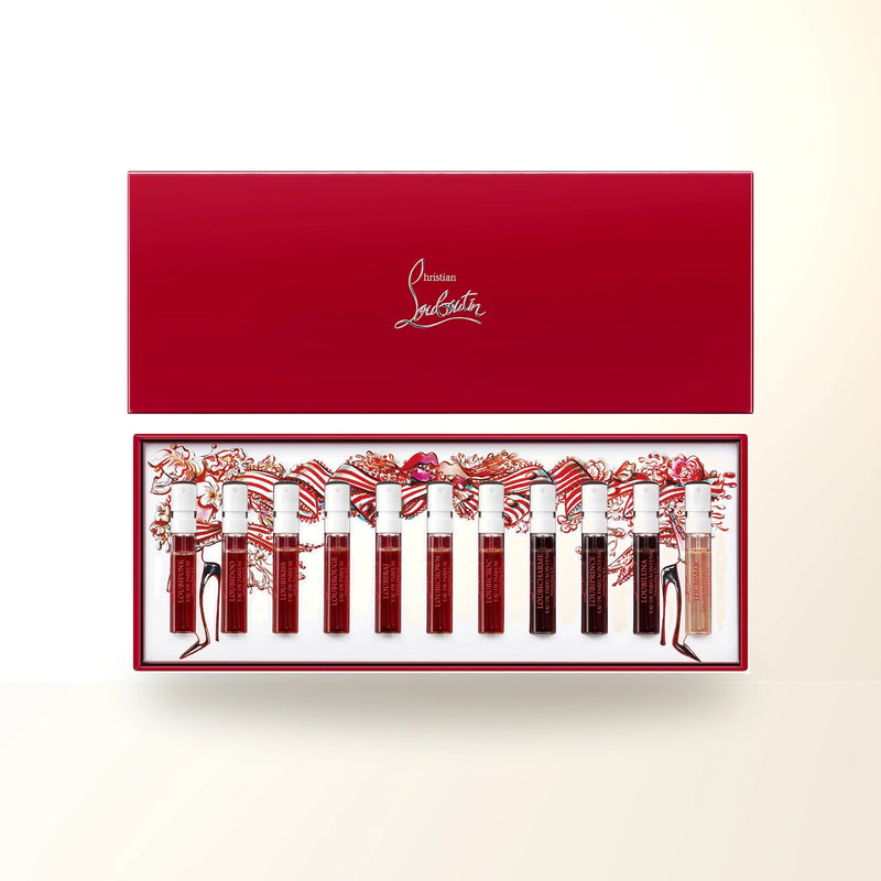 Christian Louboutin 11 * 2 Ml Eau De Parfum Collection Set: Loubifunk + Loubidoo + Loubikiss + Loubirouge + Loubiraj + Loubicrown + Loubicroc + Loubicharme Intense + Loubiprince Intense + Loubiluna Intense + Loubimar Legere main product image