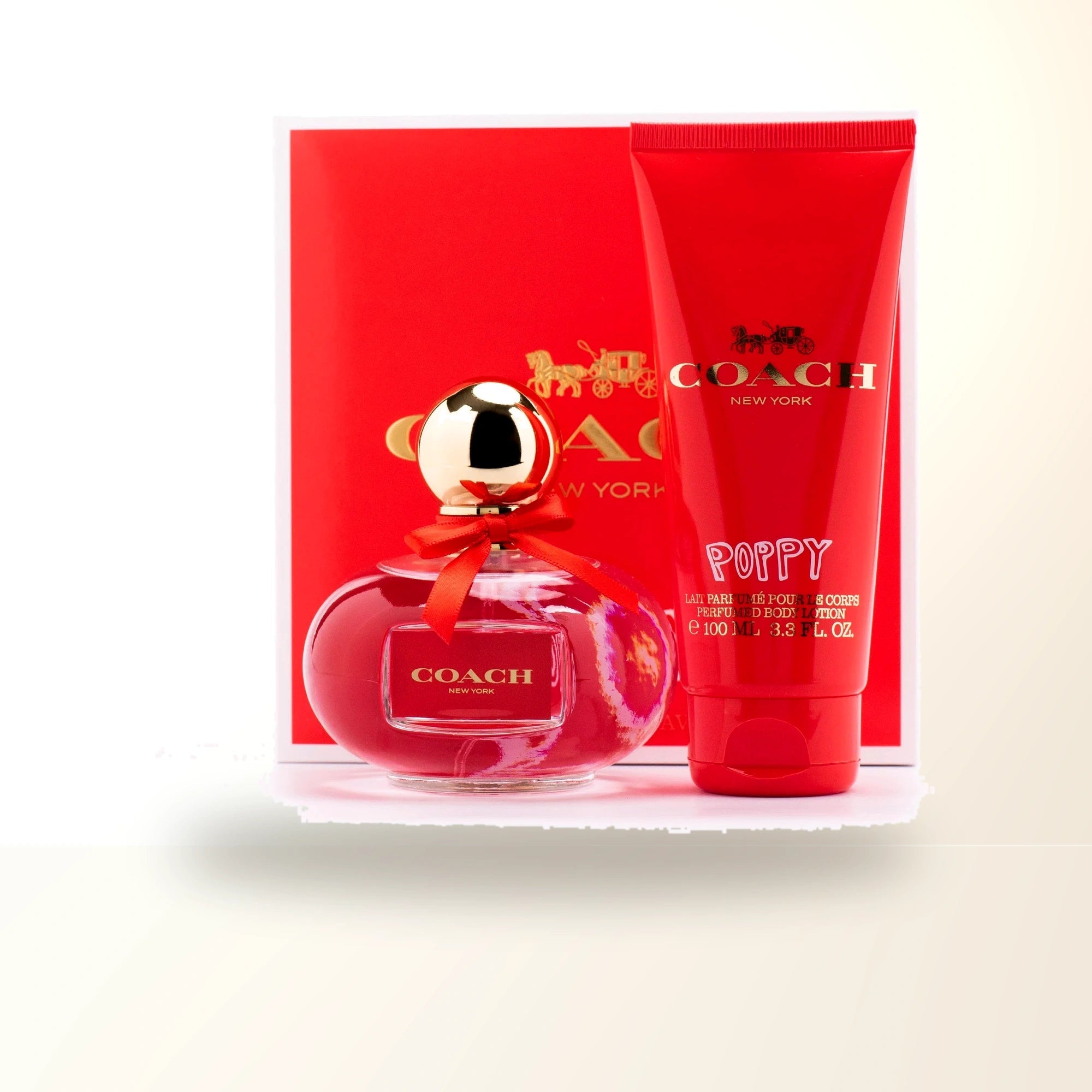 Coach Poppy 2 Pcs Set For Women: 1 Oz Eau De Parfum Spray + 3.3 Body Lotion main product image