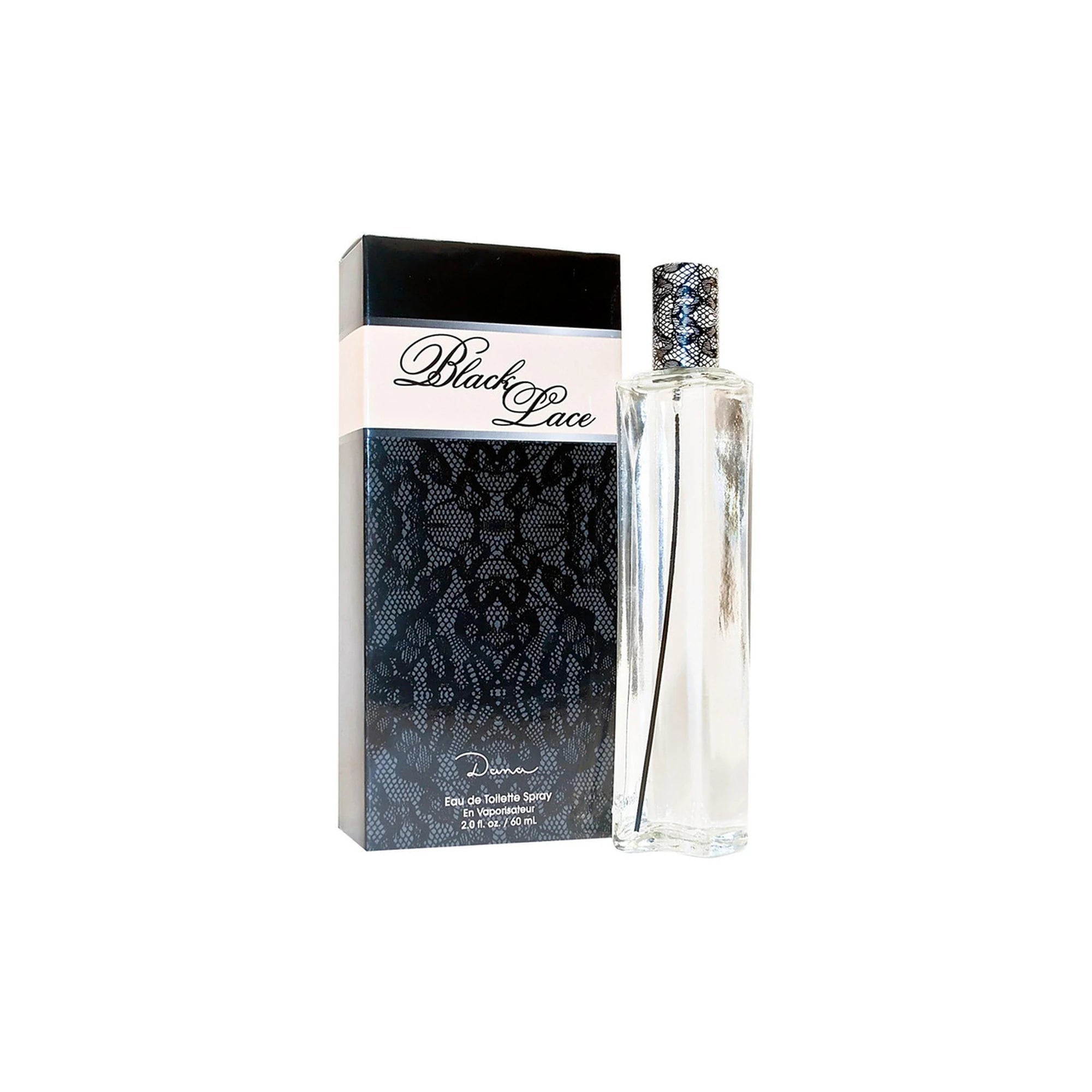 Dana Black Lace 2 Oz Eau de Toilette Spray for Women