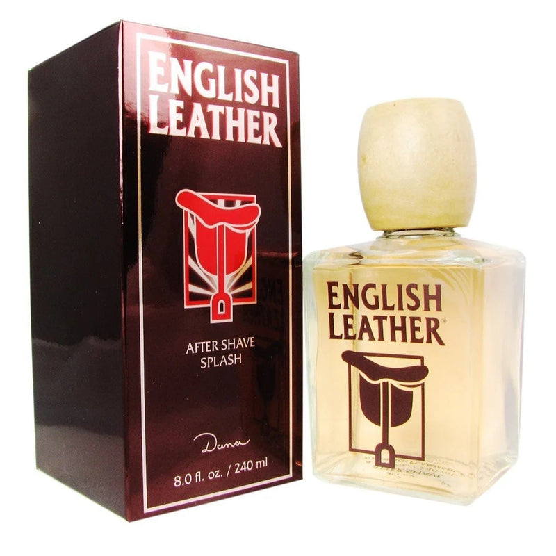 Dana English Leather 8 Oz Aftershave Splash for Men
