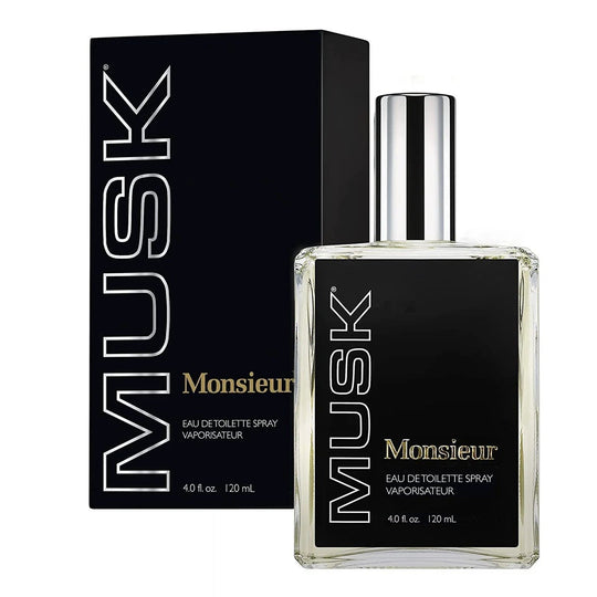 Dana Monsieur Musk 4 Oz Eau de Toilette Spray for Men