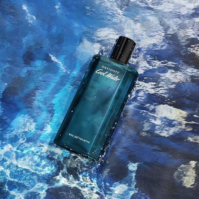Davidoff Cool Water Long-Lasting Cologne for Men – Eau de Toilette 4.2 Oz / 125 Ml Davidoff