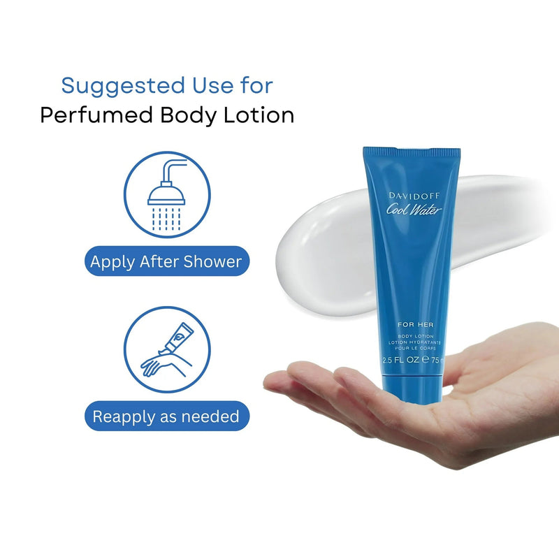 Davidoff Cool Water Long-Lasting Perfume Gift Set for Women – Fragrance & Body Care Davidoff
