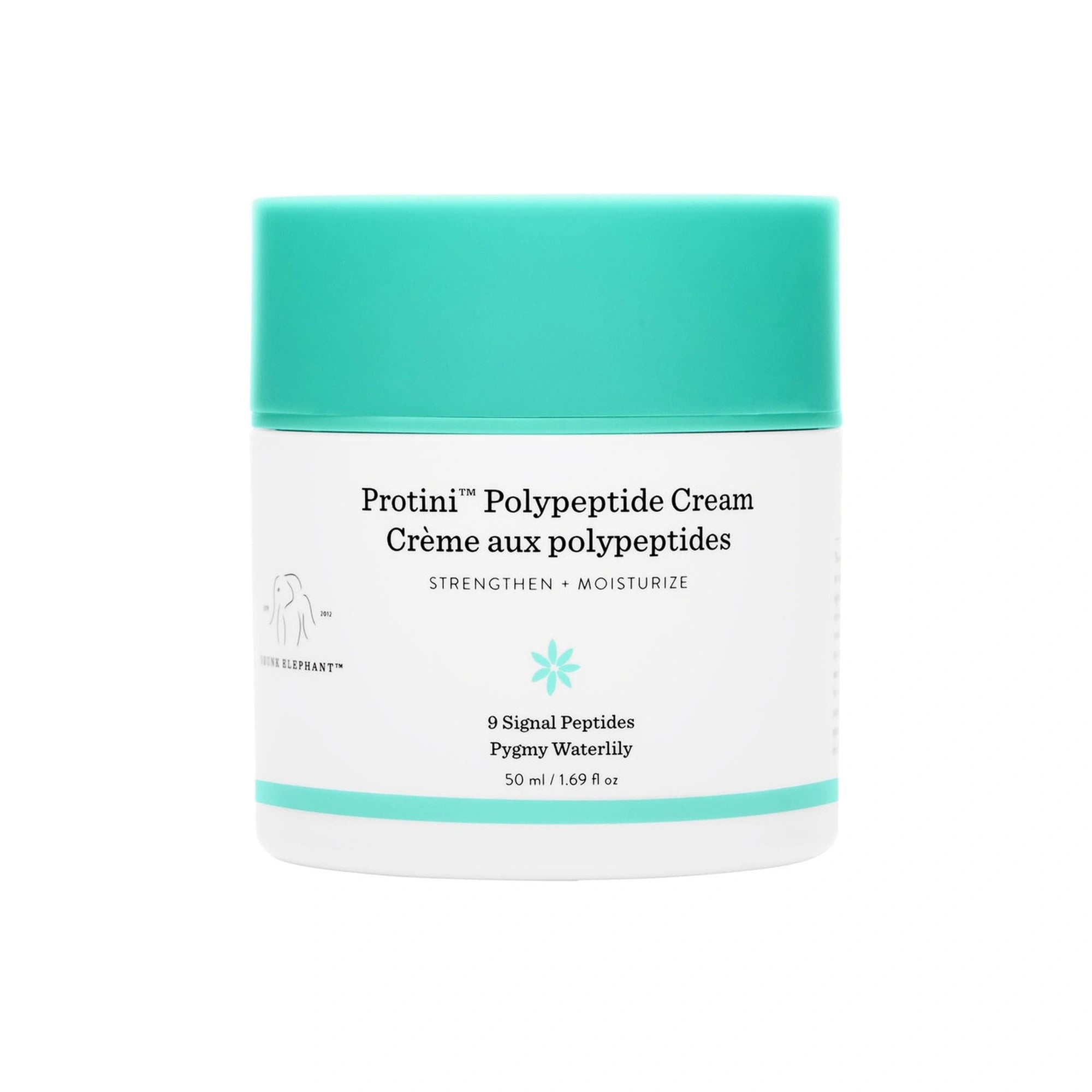 Drunk Elephant Protini Polypeptide Cream 50ml white jar with teal cap