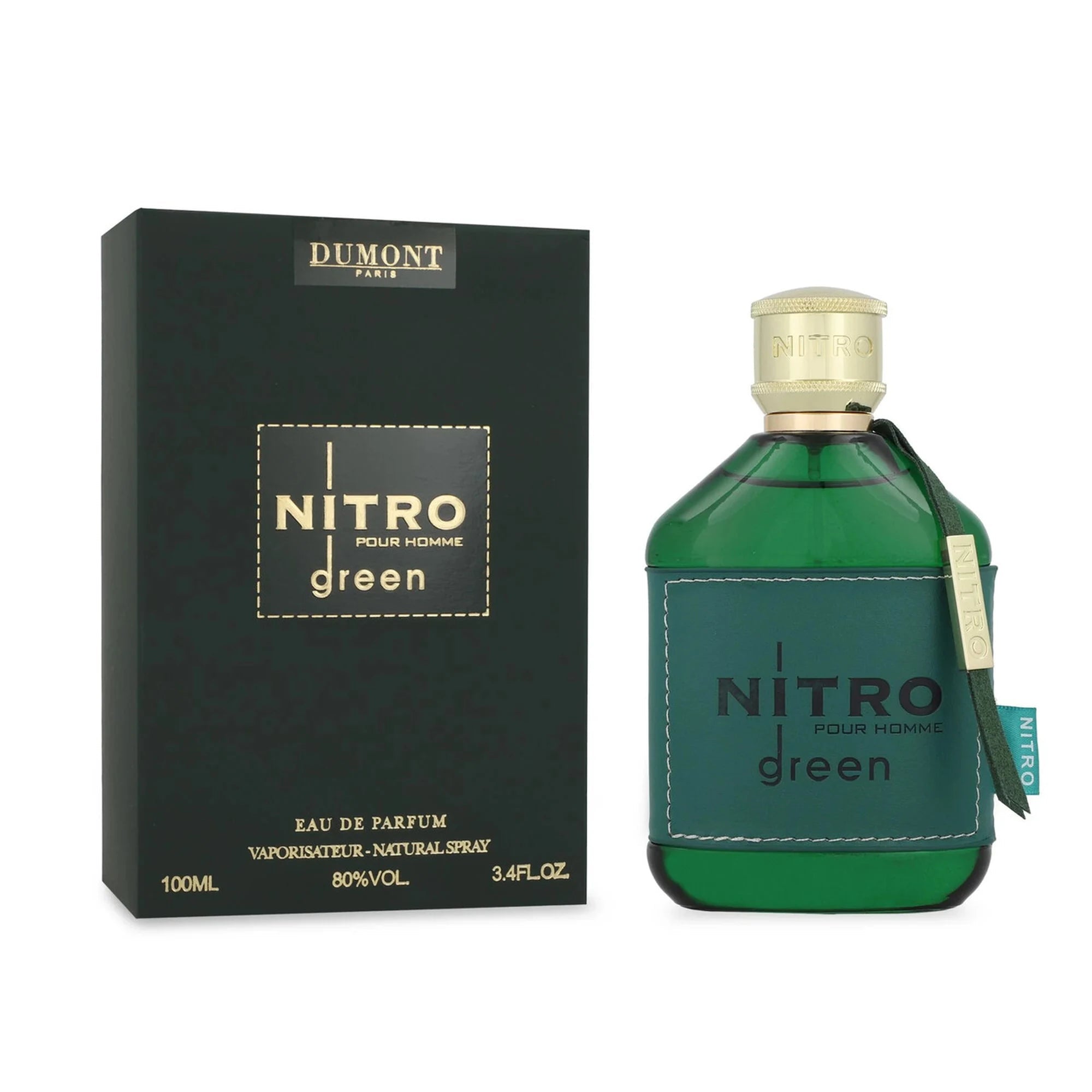 Dumont Paris Nitro Green 3.4 Eau de Parfum Spray for Men