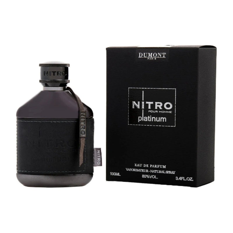Dumont Paris Nitro Platinum 3.4 Eau de Parfum Spray for Men