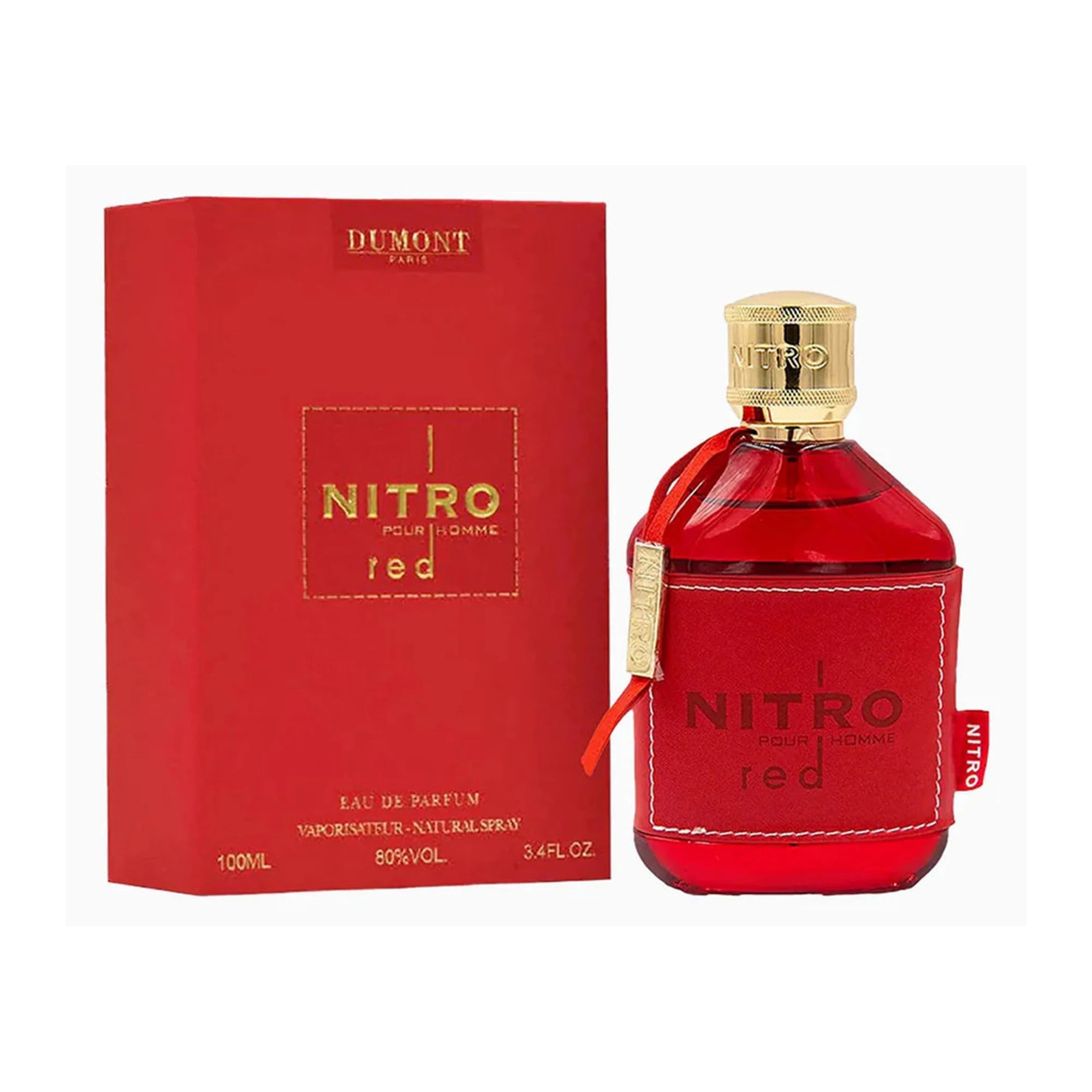 Dumont Paris Nitro Red 3.4 Eau de Parfum Spray for Men