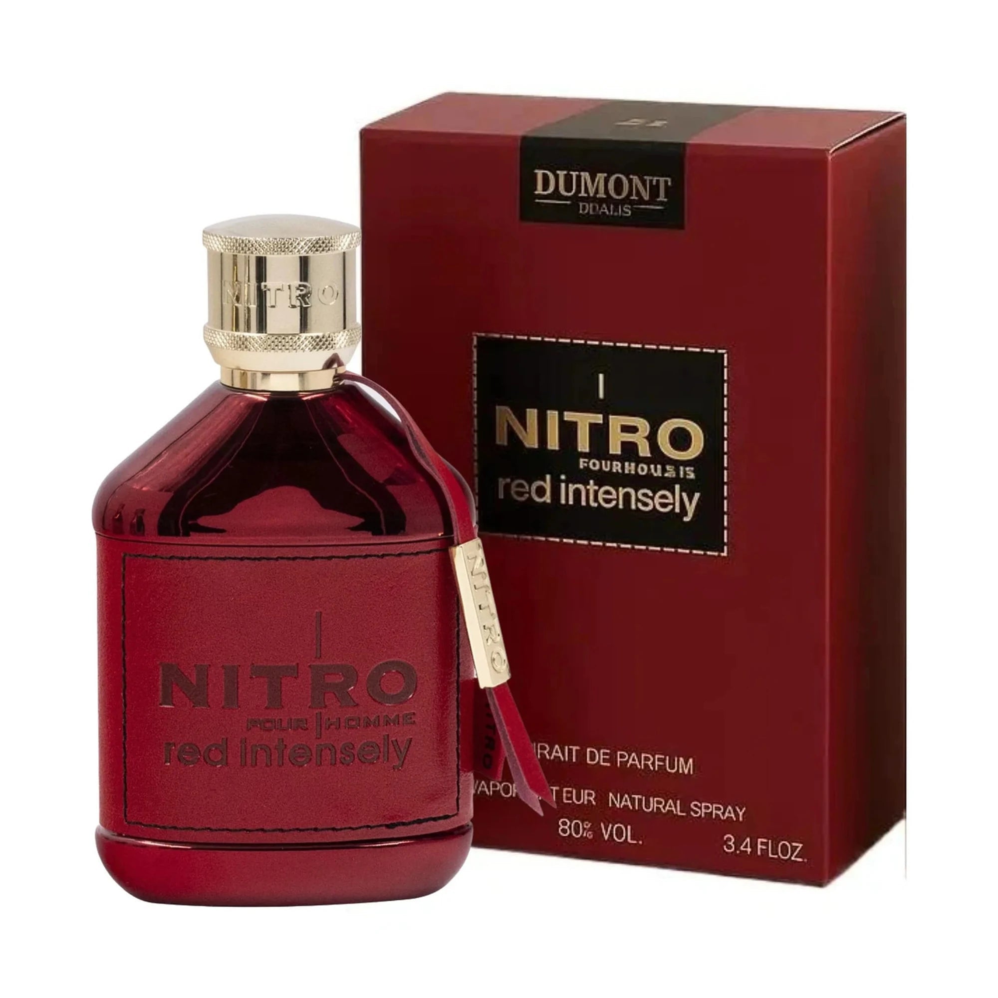Dumont Paris Nitro Red Intensely 3.4 Extrait de Parfum Spray for Men