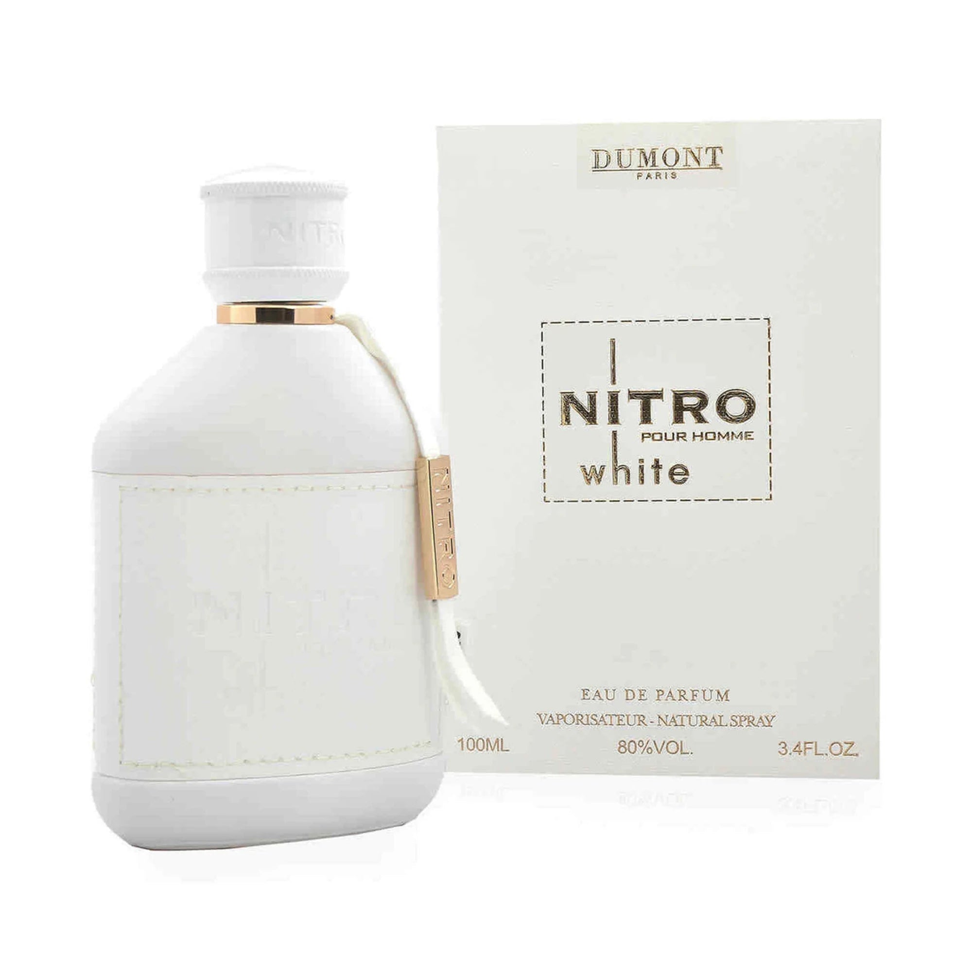 Dumont Paris Nitro White 3.4 Eau de Parfum Spray for Men